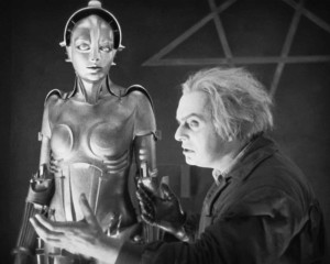 Film still from Fritz Lang's "Metropolis" (1927) Film still from Fritz Lang's "Metropolis" (1927)